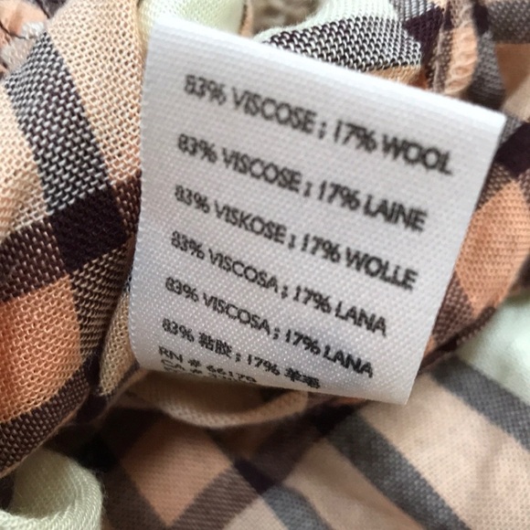 NWT! FREE PEOPLE size L plaid peach combo peplum top - Picture 8 of 8